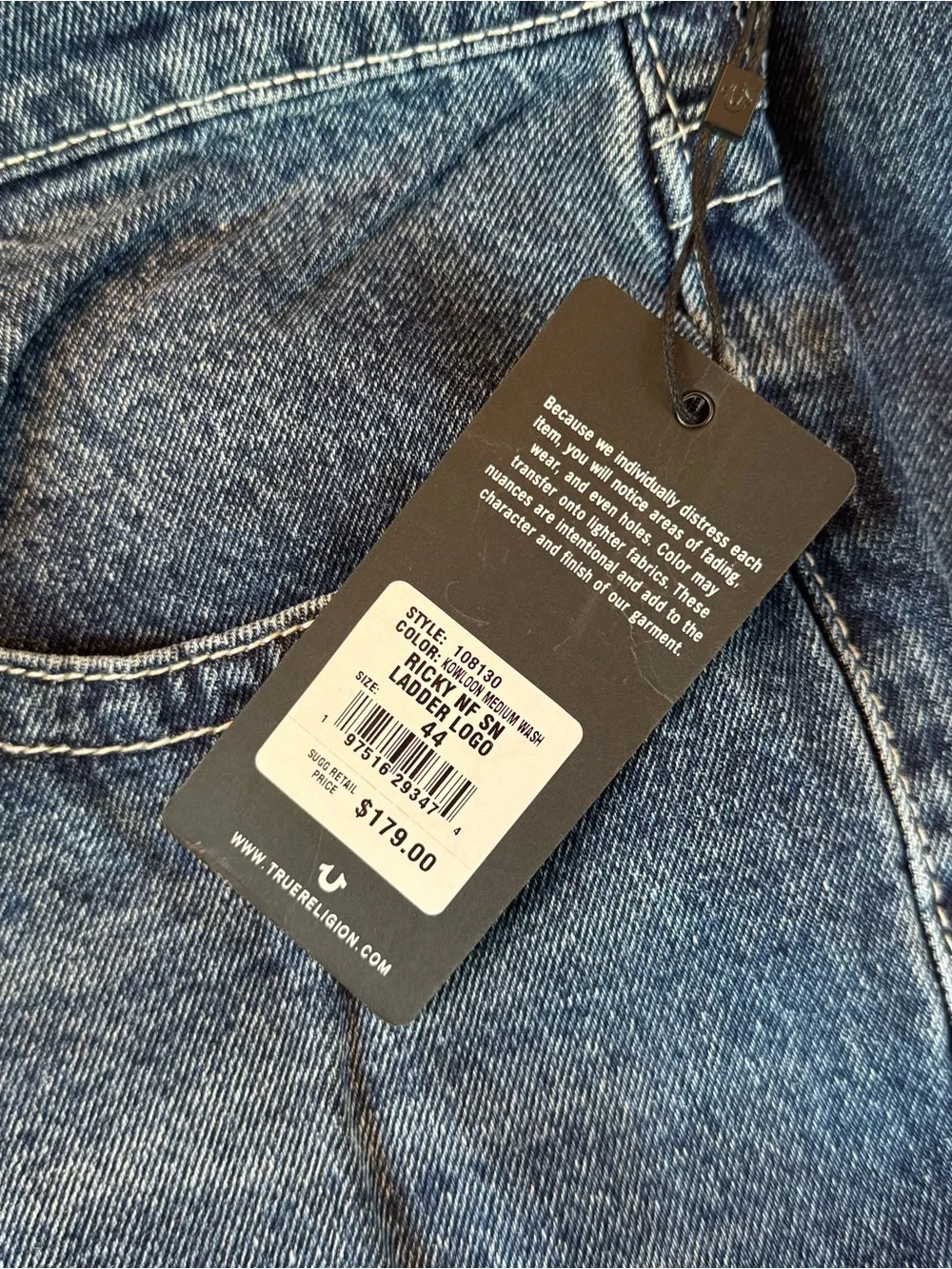 True Religion classic blue